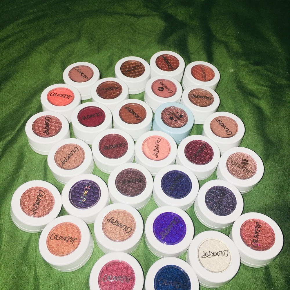 30 Colourpop Super Shock Eyeshadows Collection
